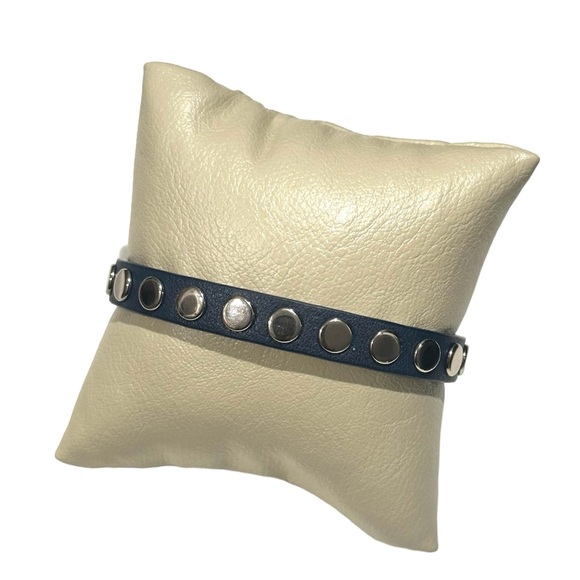 Coach Blue Leathee Bracelet - Picture 2 of 2